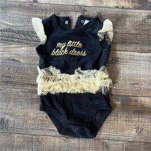“Little Black Dress” Onesie